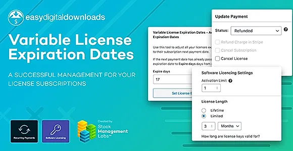 EDD Variable License Expiration Dates