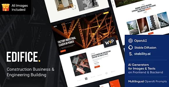 Edifice WordPress Theme