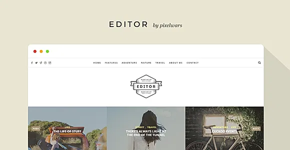 Editor WordPress Theme