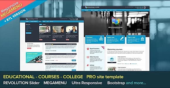 Edu - Educational and Courses Site Template