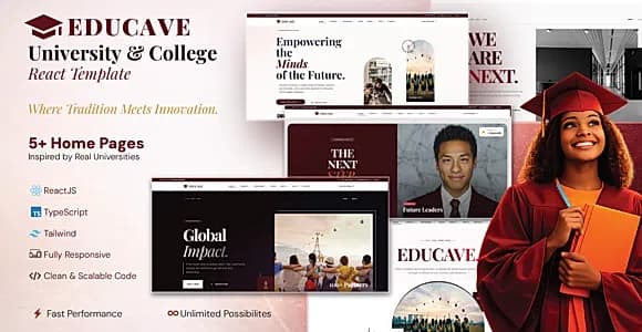 Educave - University & College React Template