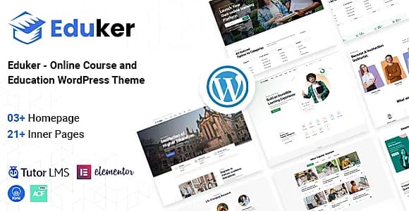 Eduker WordPress Theme