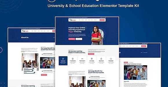 Edulogic - University & School Education Elementor Template Kit