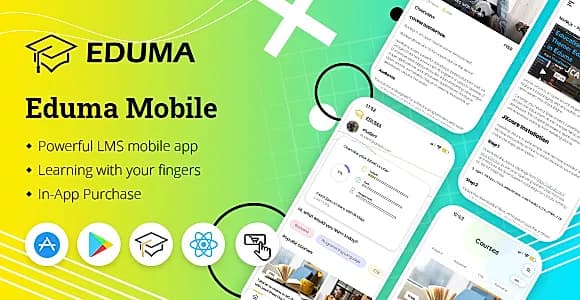 Eduma Mobile - React Native LMS Mobile App for iOS & Android