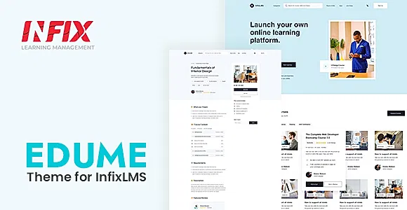 EduMe Theme | Infix LMS Laravel Learning Management System