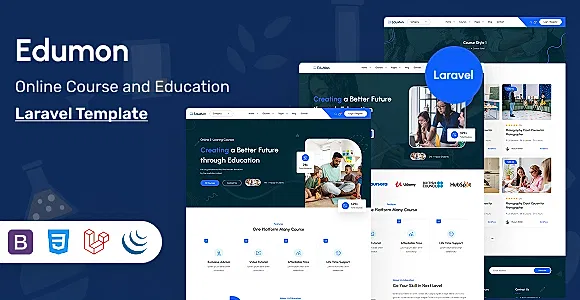 Edumon - Education and Online Course Laravel Template