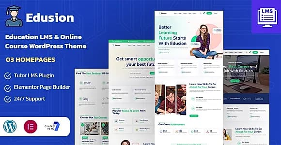Edusion WordPress Theme