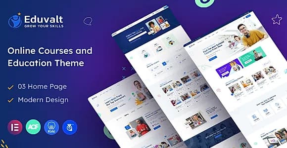 Eduvalt WordPress Theme