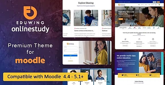Eduwing | Responsive Premium Moodle Theme