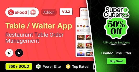 eFood - Table/Waiter App