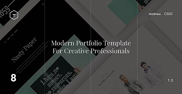 Eight WordPress Theme