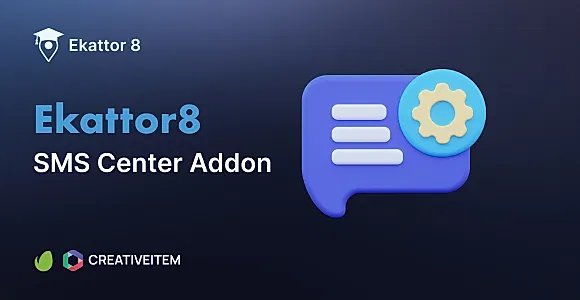 Ekattor 8 School SMS Center Addon