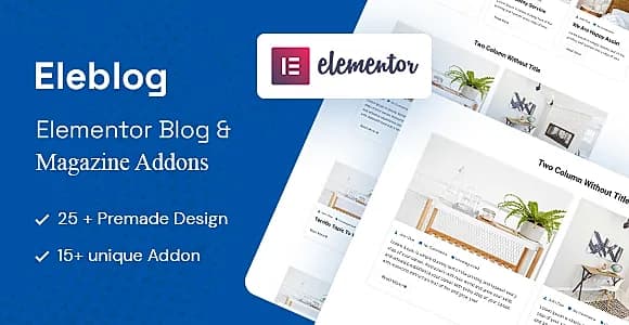 Ele Blog WordPress Plugin