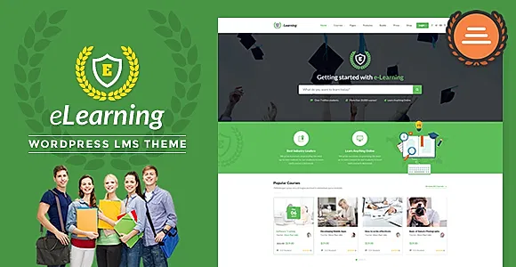 eLearningWP WordPress Theme