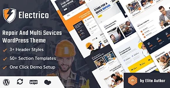Electrico WordPress Theme