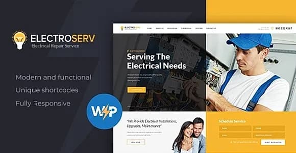 ElectroServ WordPress Theme