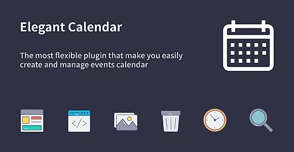 Elegant Calendar - Wordpress Events Calendar Plugin WordPress Plugin