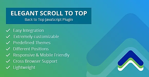 Elegant Scroll to Top – Back to Top JavaScript Plugin