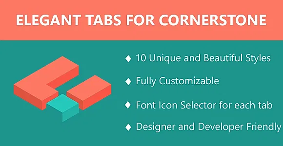 Elegant Tabs for Cornerstone WordPress Plugin