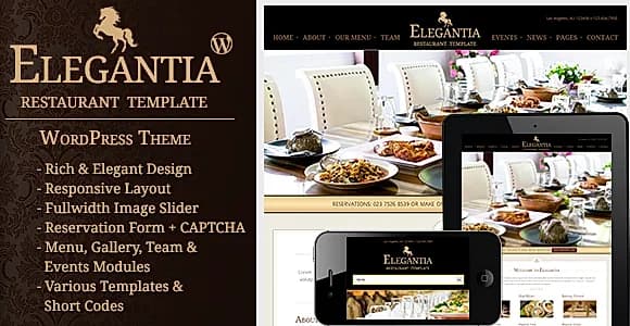 Elegantia Theme WordPress Theme