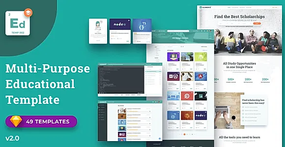 Elemento for Education - Sketch Template