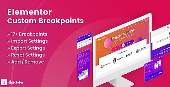 Elementor Custom Breakpoints Extender WordPress Plugin