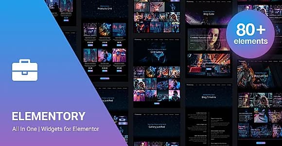 Elementory - Elements Pack for Elementor WordPress Plugin