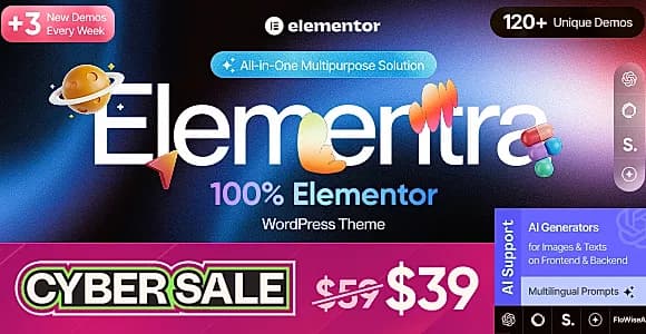 Elementra WordPress Theme