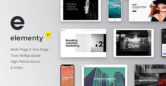 Elementy - Multipurpose One & Multi Page Template