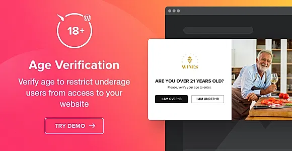 Elfsight Age Verification CC WordPress Plugin