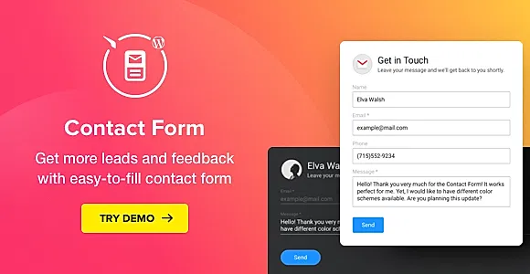 Elfsight Contact Form CC WordPress Plugin