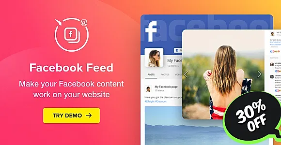 Elfsight Facebook Feed CC WordPress Plugin