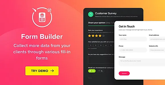 Elfsight Form Builder CC WordPress Plugin