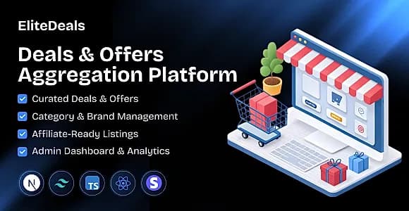 Elite Deals - Advanced Multi-Vendor Deal Marketplace SaaS