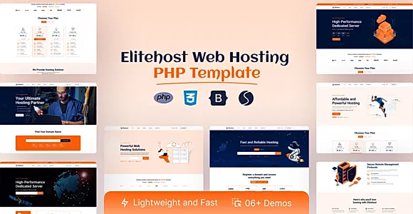 Elitehost - Hosting PHP Template
