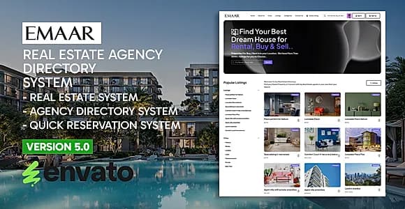Emaar – Real Estate Agency Directory System