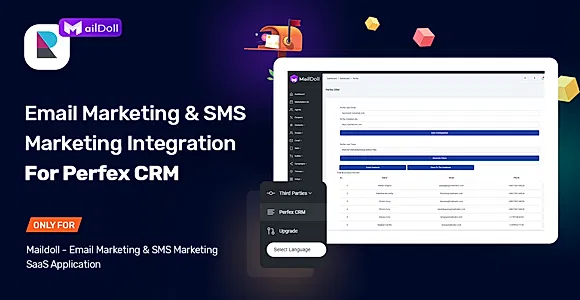 Email Marketing & SMS Marketing Integration For Perfex CRM