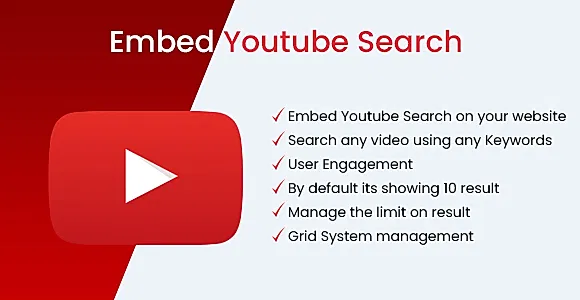 Embed Youtube Search - WordPress Plugin
