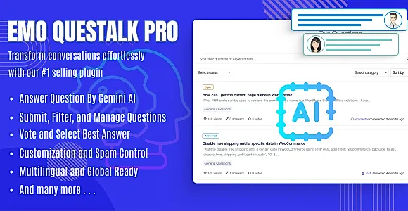 EMO QuesTalk Pro WordPress Plugin