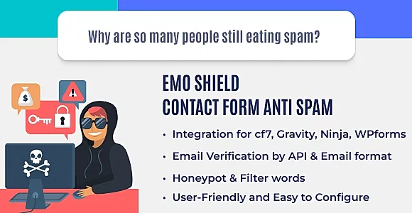 EMO Shield: Contact Form Anti-Spam WordPress Plugin