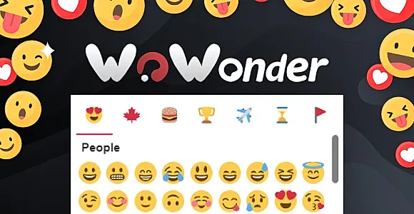 Emoji / Emoticons - The Ultimate WoWonder Emoji / Emoticons Plugin