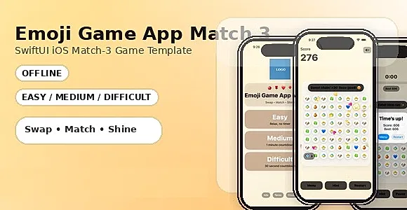 Emoji Game App Match 3