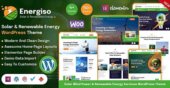 Energiso WordPress Theme
