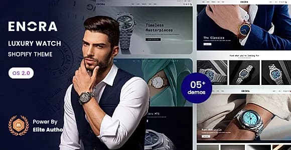 Enora - Luxury Watch Shopify 2.0 Theme