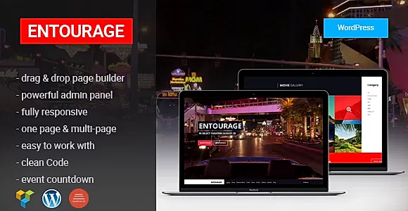 EntourageWP WordPress Theme