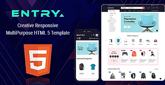 Entry - Creative Responsive MultiPurpose HTML 5 Template