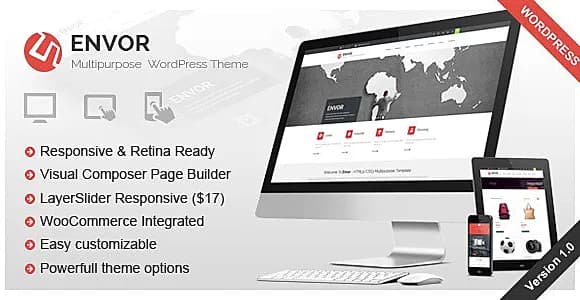 Envor WordPress Theme