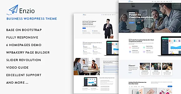 Enzio WordPress Theme
