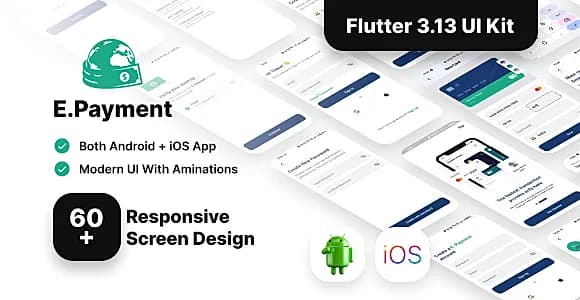 Epay | Digital Payment System | Money Managment | Flutter UI Kit