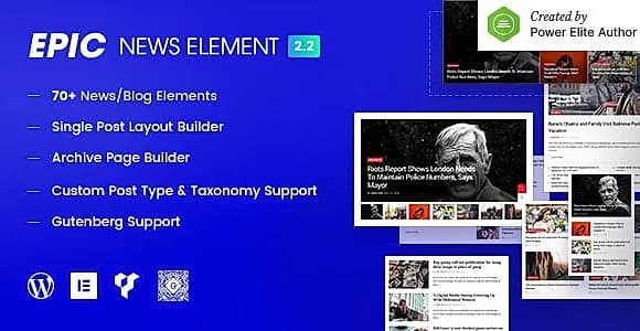 Epic News Elements WordPress Plugin